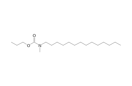 Carbamic acid, N-methyl-N-tetradecyl-, propyl ester