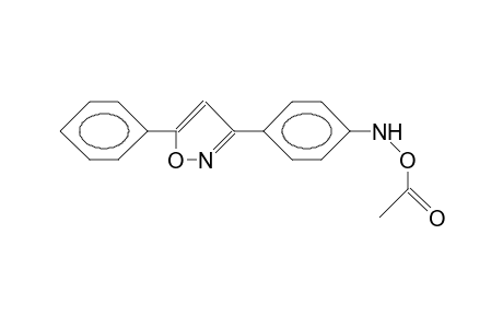 3-(4-Acetoxyamino-phenyl)-5-phenyl-isoxazole
