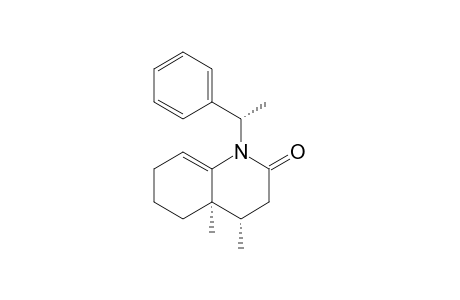 (4S,4aR)-4,4a-Dimethyl-1-[(S)-1-phenylethyl]-3,4,4a,5,6,7-hexahydroquinolin-2(1H)-one