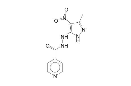 N'-(3-Methyl-4-nitro-5-pyrazolyl)isonicotinic hydrazide