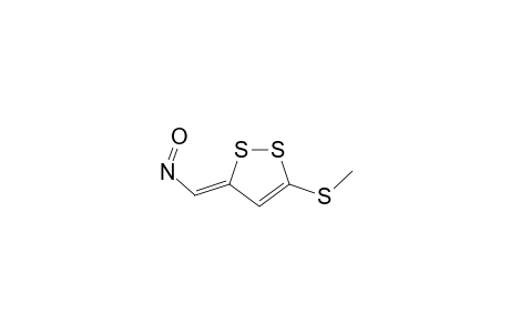 (5Z)-3-methylsulfanyl-5-(nitrosomethylidene)dithiole