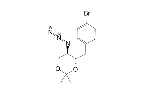 (4S,5R)-5-Azido-4-(4-bromobenzyl)-2,2-dimethyl-1,3-dioxane