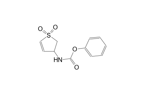 phenyl 1,1-dioxido-2,3-dihydro-3-thienylcarbamate