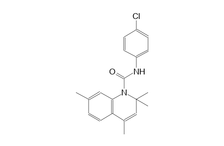 N-(4-chlorophenyl)-2,2,4,7-tetramethyl-1(2H)-quinolinecarboxamide