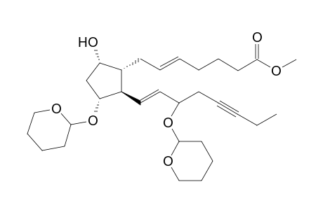 17,18-Didehydro-11,15-O-bis(tetrahydropyran-2-yl)-PGF(3.alpha.) methyl ester