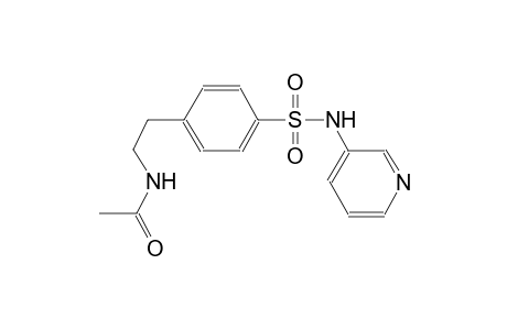 p-[2-Acetamidoethyl]-N-3-pyridylbenzenesulfonamide