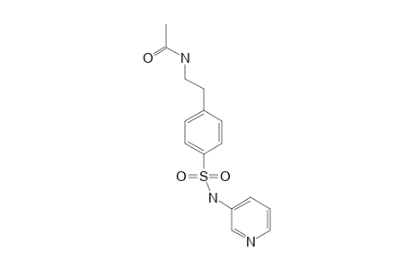 p-[2-Acetamidoethyl]-N-3-pyridylbenzenesulfonamide