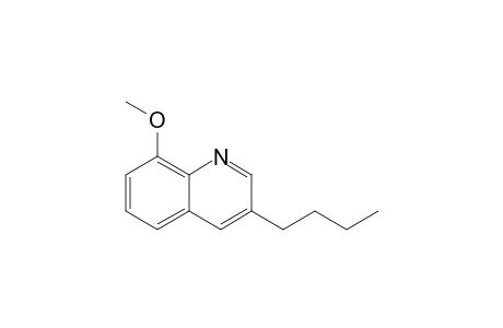 3-n-Butyl-8-methoxyquinoline