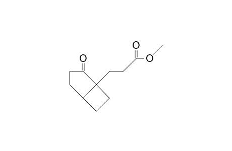 1-(2-Carbomethoxy-ethyl)-bicyclo(3.2.0)heptan-2-one
