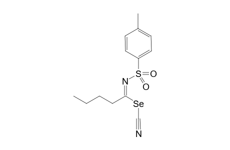 (1Z)-N-[(4-Methylphenyl)sulfonyl]pentanimidoyl Selenocyanate