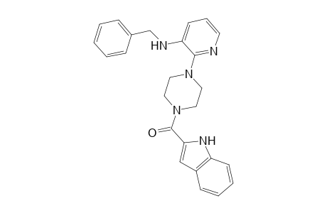 1H-indol-2-yl-[4-[3-[(phenylmethyl)amino]-2-pyridinyl]-1-piperazinyl]methanone