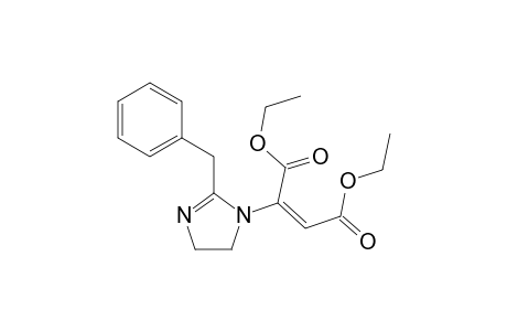 Diethyl (E)-2-(2-benzyl-4,5-dihydroimidazol-1-yl)butene-1,4-dioate