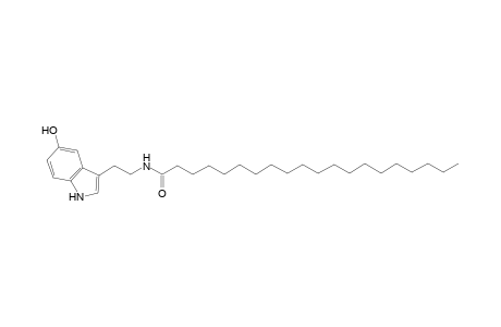 N-[2-(5-Hydroxy-1H-indol-3-yl)ethyl]icosanamide