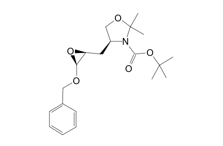 (2'S,3'S,4S)-(E)-2,2-Dimethyl-3-N-(tert-butoxycarbonyl)-4-[3'-(1'-(benzyloxy)-2',3'-epoxypropyl)]oxazolidine