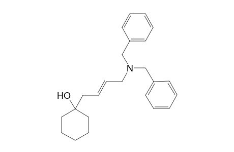1-((E)-4-Dibenzylamino-but-2-enyl)-cyclohexanol