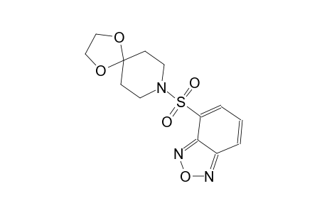 1,4-dioxa-8-azaspiro[4.5]decane, 8-(2,1,3-benzoxadiazol-4-ylsulfonyl)-