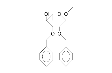 Methyl 2,3-di-O-benzyl.alpha.-L-rhamnopyranoside