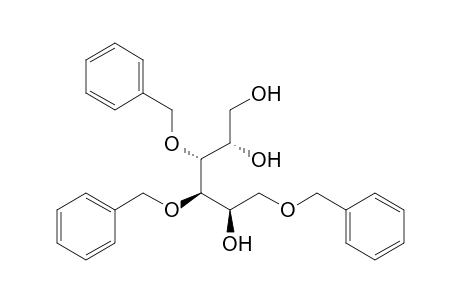 (2S,3R,4R,5R)-3,4,6-tribenzoxyhexane-1,2,5-triol