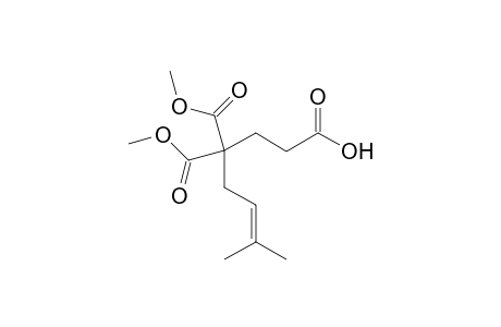 4,4-Bis(methoxycarbonyl)-7-methyloct-6-enoic acid