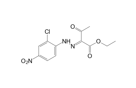 2,3-dioxobutyric acid, ethyl ester, 2-(2-chloro-4-nitrophenyl)hydrazone