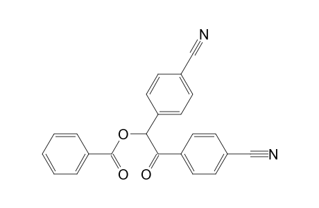 Benzonitrile, 4,4'-[1-(benzoyloxy)-2-oxo-1,2-ethanediyl]bis-