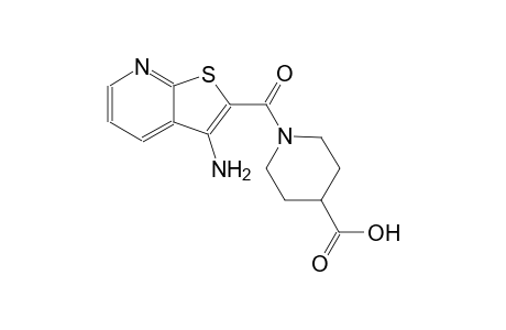 4-piperidinecarboxylic acid, 1-[(3-aminothieno[2,3-b]pyridin-2-yl)carbonyl]-