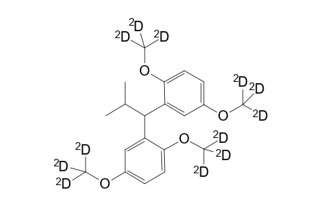 1,1-Bis(2,4-[dimethoxy-2H12]phenyl)-2-methylpropane