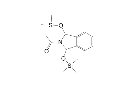 Ethanone, 1-[1,3-dihydro-1,3-bis[(trimethylsilyl)oxy]-2H-isoindol-2-yl]-