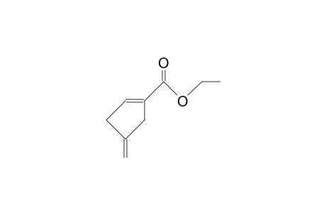4-Methylene-1-cyclopentene-1-carboxylic acid, ethyl ester