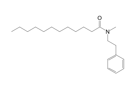 Lauramide, N-(2-phenylethyl)-N-methyl-