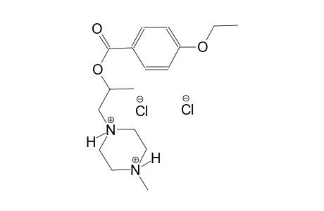 1-{2-[(4-ethoxybenzoyl)oxy]propyl}-4-methylpiperazinediium dichloride