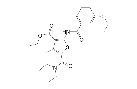 ethyl 5-[(diethylamino)carbonyl]-2-[(3-ethoxybenzoyl)amino]-4-methyl-3-thiophenecarboxylate