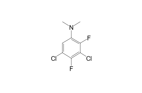 3,5-Dichloro-2,4-difluoroaniline, N,N-bis-methyl