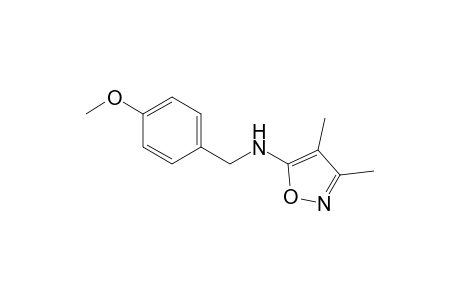 3,4-dimethyl-5-(p-methoxybenzylamino)isoxazole