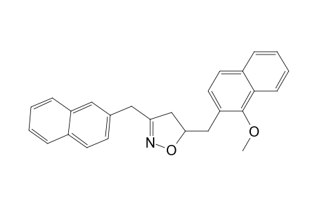 5-[(1-methoxy-2-naphthalenyl)methyl]-3-(2-naphthalenylmethyl)-4,5-dihydroisoxazole