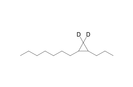 1,1-Dideuterio-2-heptyl-3-propylcycloproane
