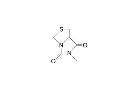 L-6-Methyl-perhydro-imidazo(1,5-C)thiazole-5,7-dione
