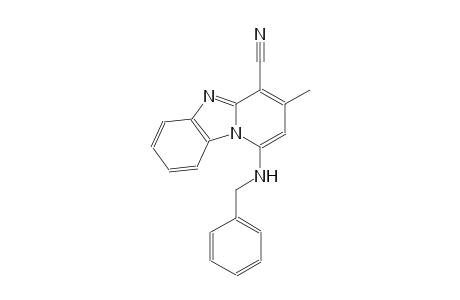 1-(benzylamino)-3-methylpyrido[1,2-a]benzimidazole-4-carbonitrile