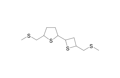2-(methylsulfanylmethyl)-5-[4-(methylsulfanylmethyl)thietan-2-yl]tetrahydrothiophene