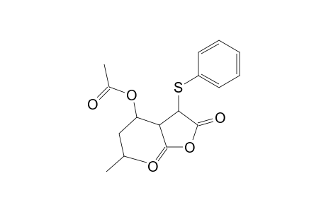 2-(1-Acetoxy-3-methylbutyl)-3-(thiophenyl)succinic Ahhydride