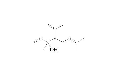 3,7-Dimethyl-4-(1-methylethenyl)-3-octa-1,6-dienol
