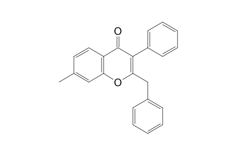 2-Benzyl-7-methyl-3-phenyl-4H-chromen-4-one
