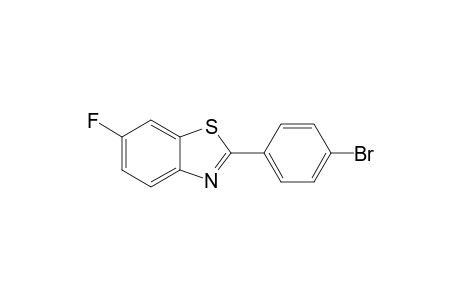 2-(4-Bromophenyl)-6-fluorobenzothiazole