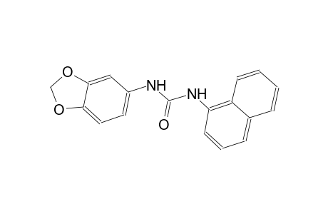 N-(1,3-benzodioxol-5-yl)-N'-(1-naphthyl)urea