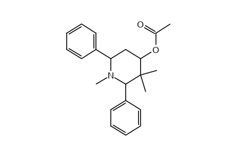 2,6-Diphenyl-1,3,3-trimethyl-4-piperidinol, acetate (isomer)