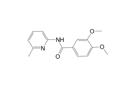 3,4-Dimethoxy-N-(6-methyl-pyridin-2-yl)-benzamide