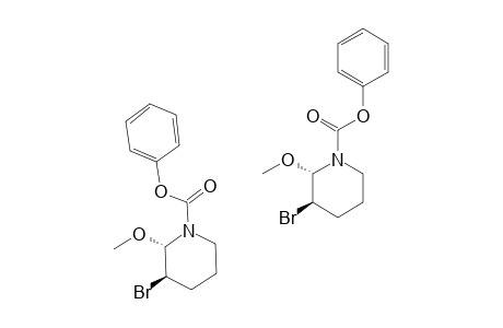 TRANS-3-BrOMO-2-METHOXY-1-PIPERIDINECARBOXYLIC-ACID-PHENYLESTER