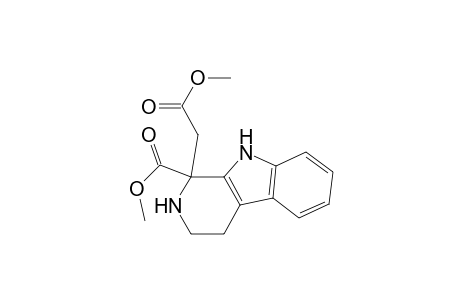 1-(2-keto-2-methoxy-ethyl)-2,3,4,9-tetrahydro-$b-carboline-1-carboxylic acid methyl ester