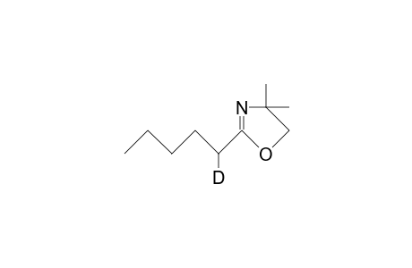 4,4-Dimethyl-2-(1-deuterio-pentyl)-oxazoline