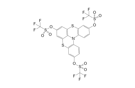 5,17-bis(trifluoromethanesulfonyloxy)-8,14-dithia-1-azapentacyclo[11.7.1.0(2,7).0(9,21).0(15,20)]henicosa-2(7),3,5,9,11,13(21),15(20),16,18-nonaen-11-yl trifluoromethanesulfonate